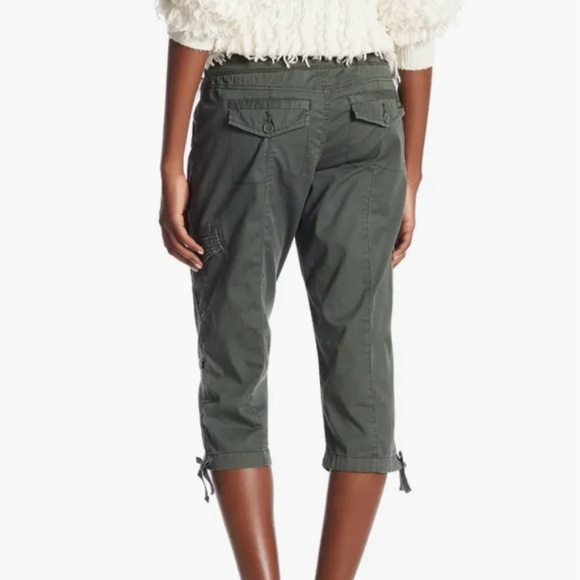 SUPPLIES Women's Olive Cargo Pants - Picture 2 of 6